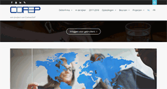 Desktop Screenshot of cofep.be